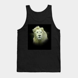 White lion Tank Top